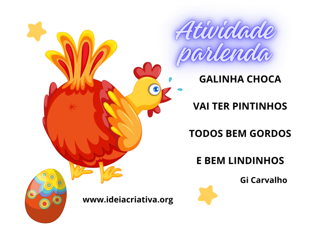 Atividade Parlenda Galinha Choca