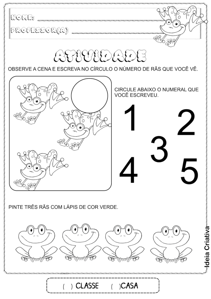 Atividade Matemática A Rã Invejosa