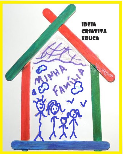 Atividade sobre família educação infantil