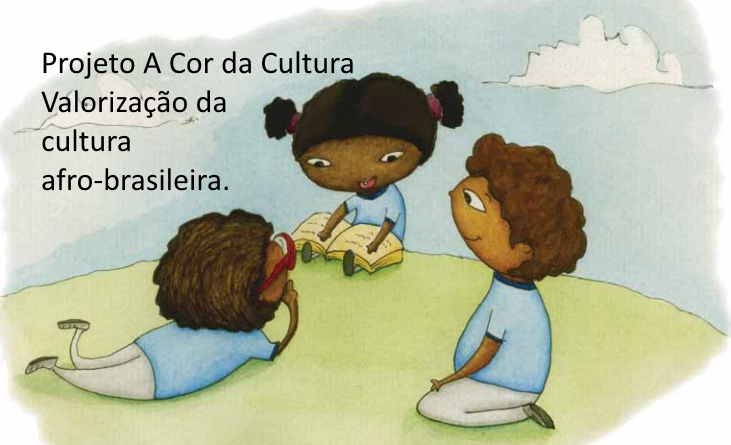 Projeto cultura afro-brasileira com animações, livros, músicas , etc