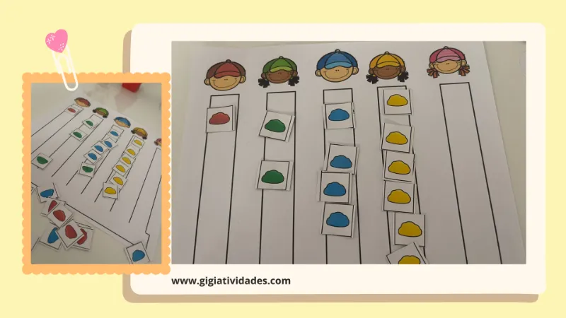 Jogo das Cores Educação Infantil